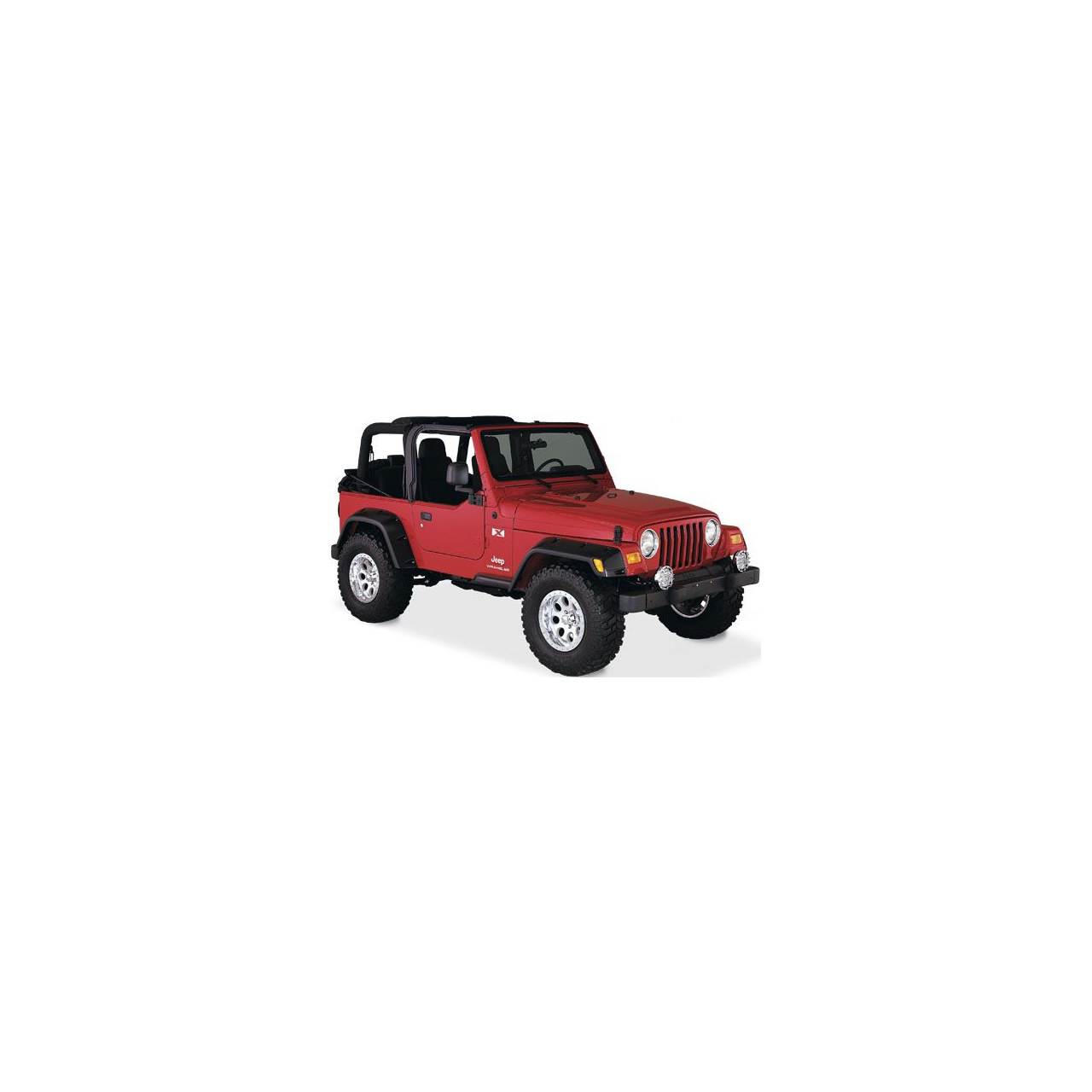 Poszerzenia nadkoli Bushwacker Pocket Style - Jeep Wrangler TJ